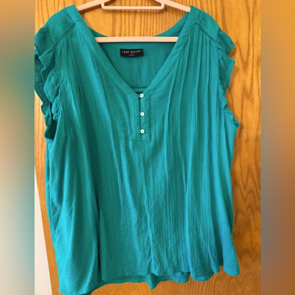 Lane Bryant Teal Women's Top